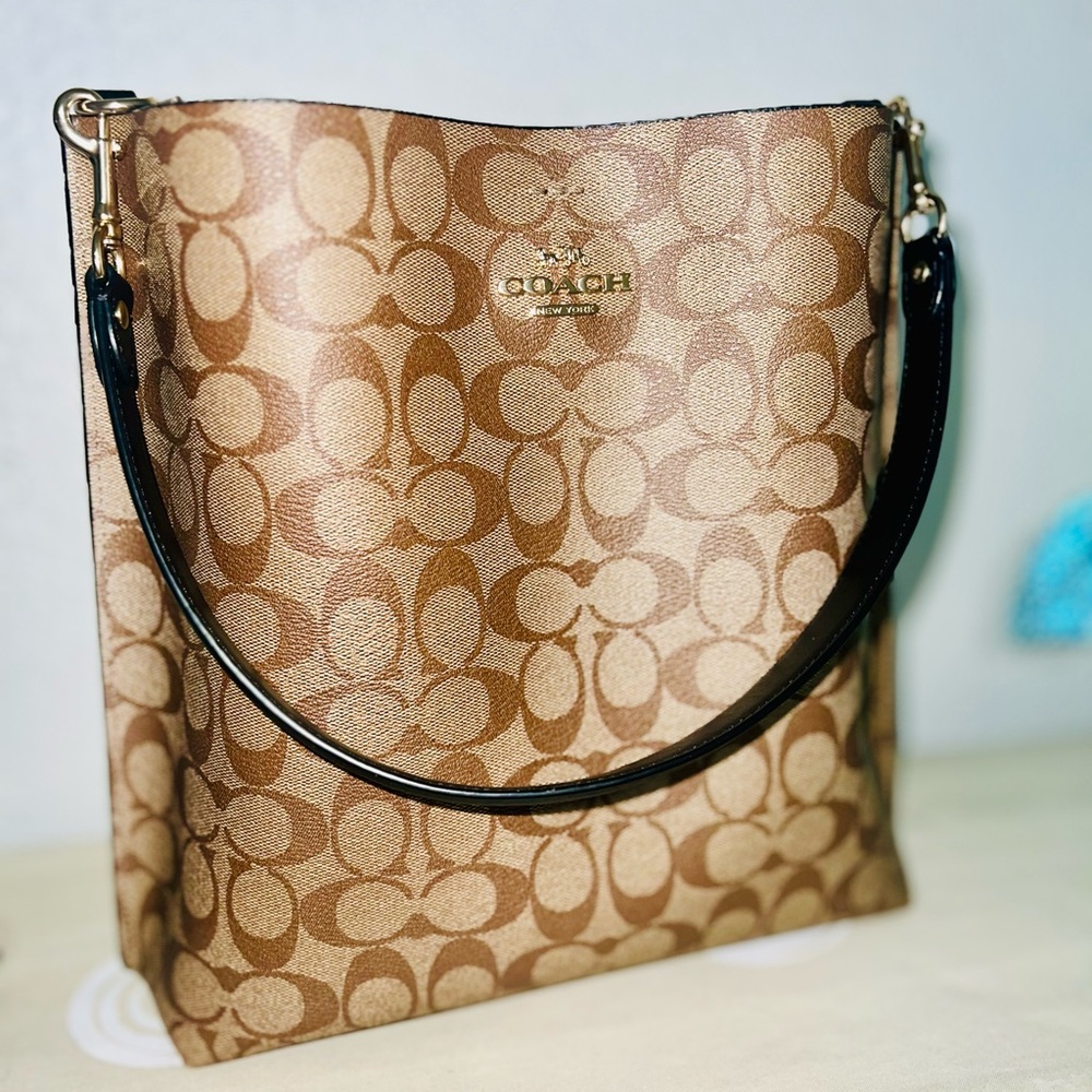 Coach Brown and Black Women's Bag